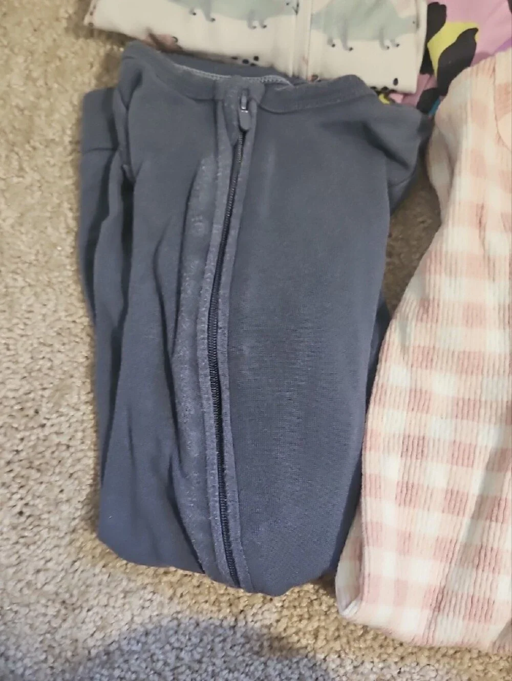 Assortment of 5 PJs, Caden Lane, Posh Peanut, and Cotton On size 3-6 months